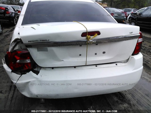 1G1ZT58F97F297824 - 2007 CHEVROLET MALIBU LT WHITE photo 6