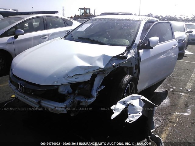 1HGCT1B37HA006578 - 2017 HONDA Accord LX-S WHITE photo 2