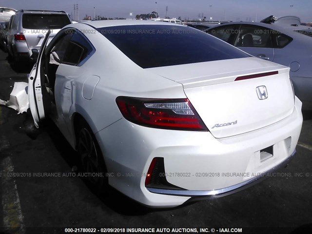 1HGCT1B37HA006578 - 2017 HONDA Accord LX-S WHITE photo 3