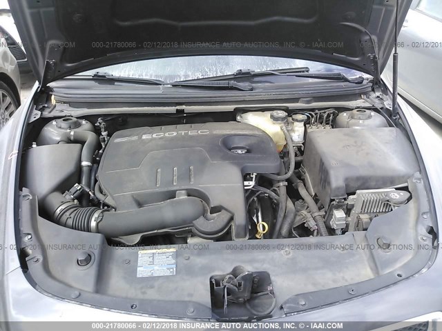 1G1ZC5EB8A4112926 - 2010 CHEVROLET MALIBU 1LT 灰色 照片 10