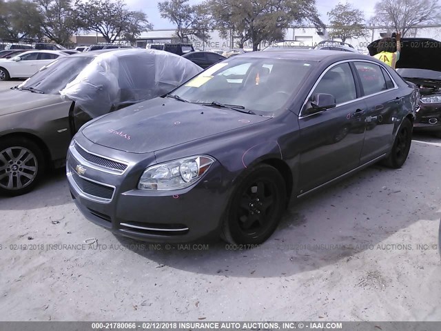 1G1ZC5EB8A4112926 - 2010 CHEVROLET MALIBU 1LT 灰色 照片 2