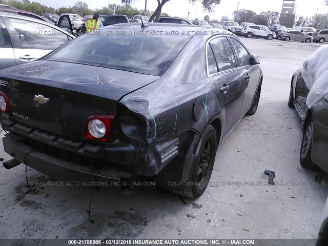 1G1ZC5EB8A4112926 - 2010 CHEVROLET MALIBU 1LT 灰色 照片 4