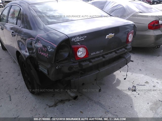 1G1ZC5EB8A4112926 - 2010 CHEVROLET MALIBU 1LT 灰色 照片 6