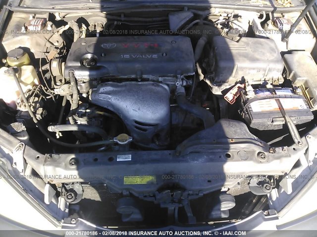 4T1BE32K65U634905 - 2005 TOYOTA CAMRY LE/XLE/SE GRAY photo 10
