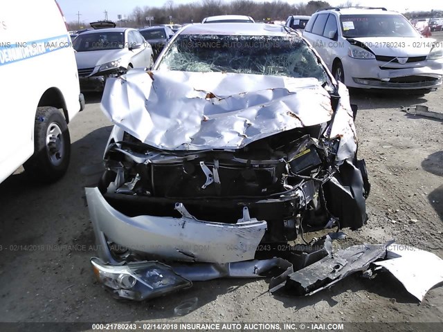 4T1BF1FK8DU228912 - 2013 TOYOTA CAMRY L/SE/LE/XLE Gümüş foto 6