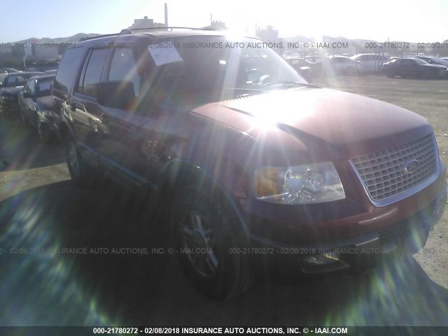 1FMPU16L54LB45478 - 2004 FORD EXPEDITION XLT RED photo 1