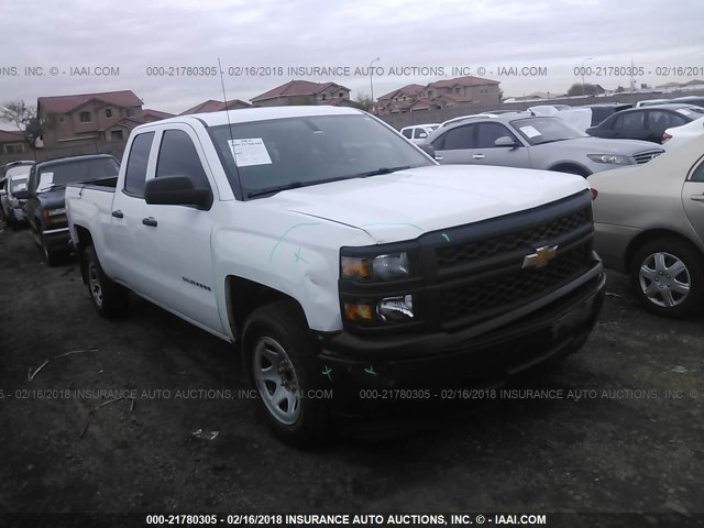 1GCRCPEH0EZ332805 - 2014 CHEVROLET SILVERADO C1500 WHITE photo 1