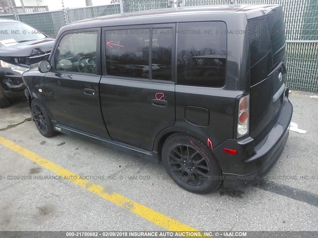 JTLKT334264107704 - 2006 TOYOTA SCION XB შავი ფოტო 3