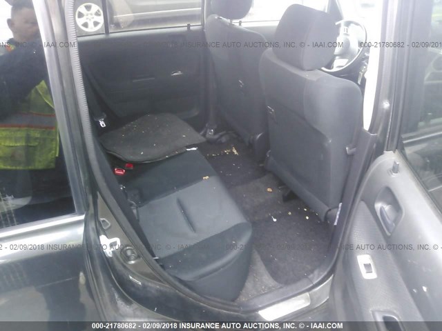 JTLKT334264107704 - 2006 TOYOTA SCION XB შავი ფოტო 8