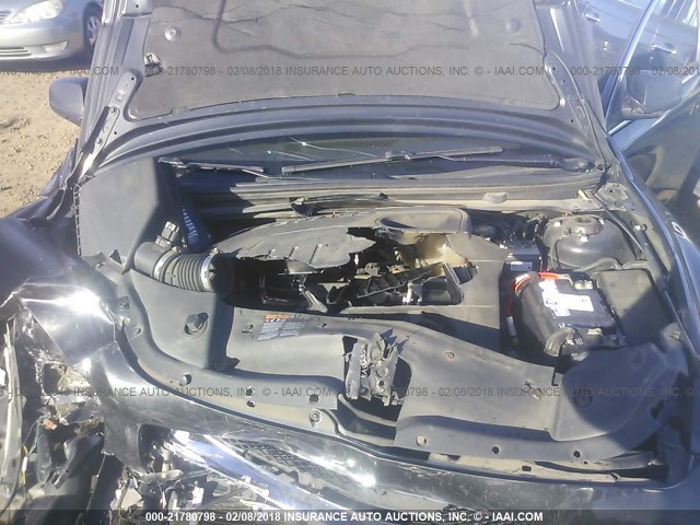 1G1ZB5E14BF100577 - 2011 CHEVROLET MALIBU LS შავი ფოტო 10