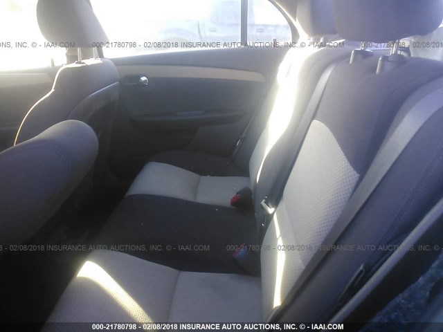 1G1ZB5E14BF100577 - 2011 CHEVROLET MALIBU LS შავი ფოტო 8