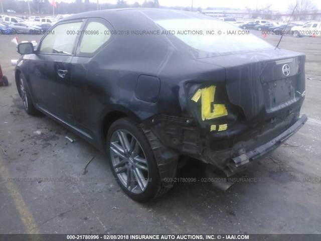 JTKJF5C75D3052388 - 2013 TOYOTA SCION TC 黑色 照片 3