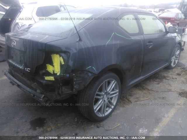 JTKJF5C75D3052388 - 2013 TOYOTA SCION TC 黑色 照片 4