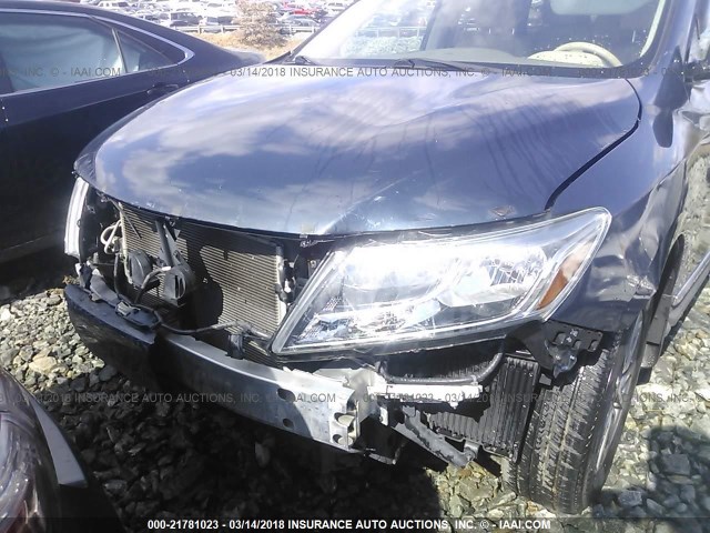 5N1AR2MN5DC676293 - 2013 NISSAN PATHFINDER S/SV/SL/PLATINUM 蓝色 照片 6