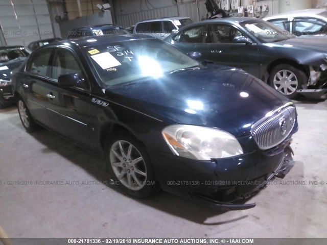 1G4HD57238U142080 - 2008 BUICK LUCERNE CXL BLUE photo 1