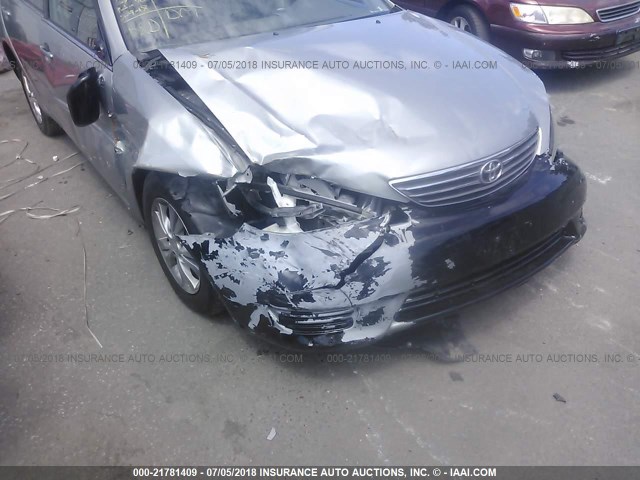 4T1BF32K95U610353 - 2005 TOYOTA CAMRY LE/XLE/SE ნაცრისფერი ფოტო 6