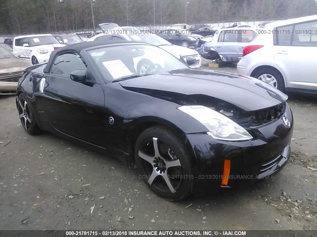 JN1AZ36A16M457531 - 2006 NISSAN 350Z ROADSTER BLACK photo 1