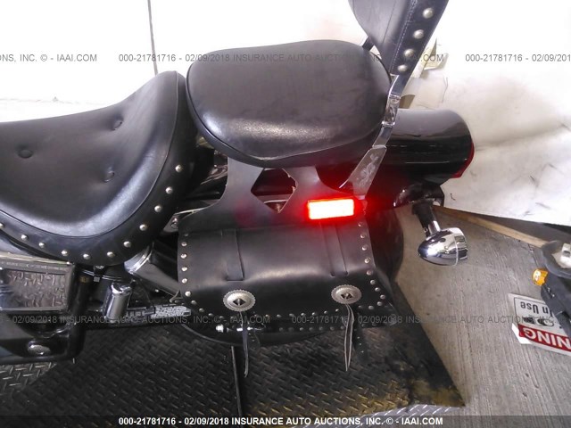 1HFSC1801HA200715 - 1987 HONDA VT1100 C BLACK photo 6