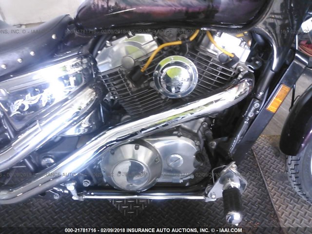 1HFSC1801HA200715 - 1987 HONDA VT1100 C BLACK photo 8