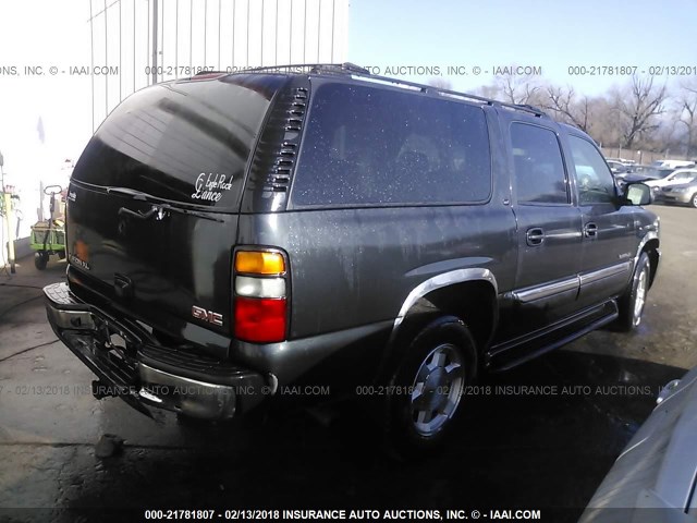 1GKEC16Z55J221351 - 2005 GMC YUKON XL C1500 BLACK photo 4