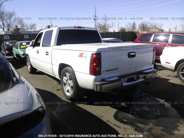 2GCEC13T561224838 - 2006 CHEVROLET SILVERADO C1500 WHITE photo 3