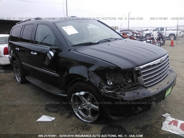 1A8HX58P47F558186 - 2007 CHRYSLER ASPEN LIMITED შავი ფოტო 1