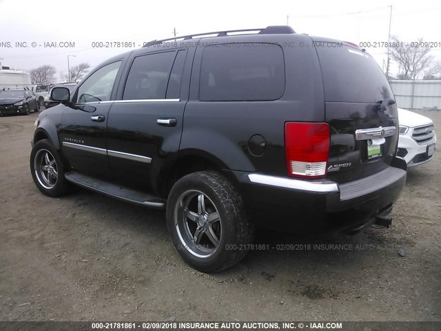 1A8HX58P47F558186 - 2007 CHRYSLER ASPEN LIMITED შავი ფოტო 3