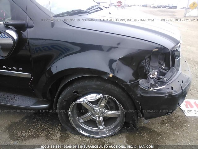 1A8HX58P47F558186 - 2007 CHRYSLER ASPEN LIMITED შავი ფოტო 6