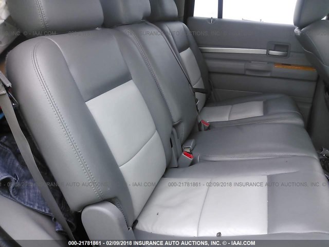 1A8HX58P47F558186 - 2007 CHRYSLER ASPEN LIMITED შავი ფოტო 8