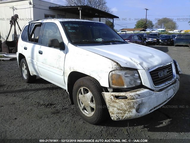 1GKDT13S122331323 - 2002 GMC ENVOY WHITE photo 1