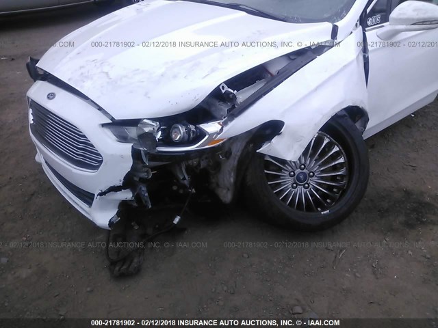 3FA6P0K97GR331868 - 2016 FORD FUSION TITANIUM WHITE photo 6