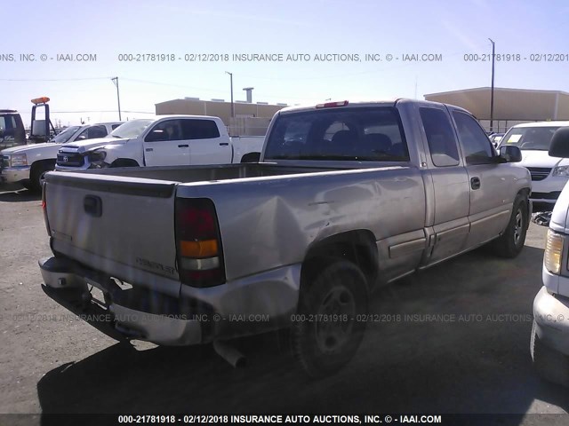 2GCEC19T9Y1304363 - 2000 CHEVROLET SILVERADO C1500 TAN photo 4