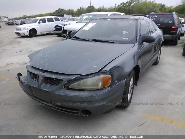 1G2NF52E74M662607 - 2004 PONTIAC GRAND AM SE1 GRAY photo 2