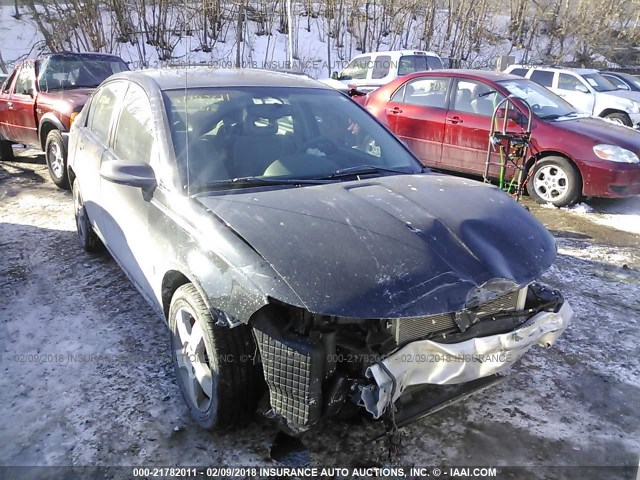 1G8AL55B77Z146169 - 2007 SATURN ION LEVEL 3 BLACK photo 1