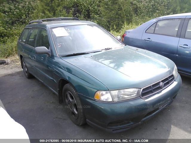 4S3BK4357X7301433 - 1999 SUBARU LEGACY L/30TH ANNIVERSARY L GREEN photo 1