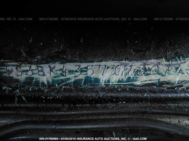 4S3BK4357X7301433 - 1999 SUBARU LEGACY L/30TH ANNIVERSARY L GREEN photo 9