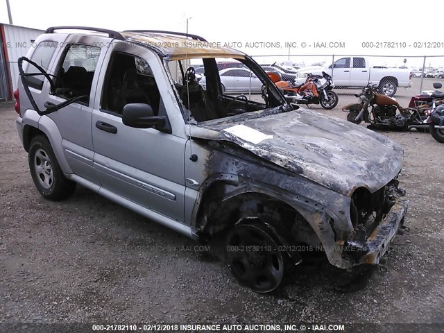 1J8GL48K46W196400 - 2006 JEEP LIBERTY SPORT 银色 照片 1