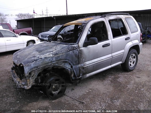 1J8GL48K46W196400 - 2006 JEEP LIBERTY SPORT SILVER photo 2