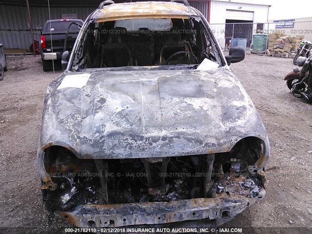 1J8GL48K46W196400 - 2006 JEEP LIBERTY SPORT 银色 照片 6