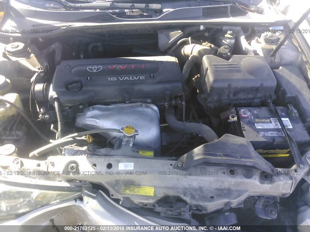 4T1BE32K85U068357 - 2005 TOYOTA CAMRY LE/XLE/SE GOLD photo 10