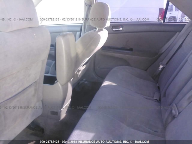 4T1BE32K85U068357 - 2005 TOYOTA CAMRY LE/XLE/SE GOLD photo 8