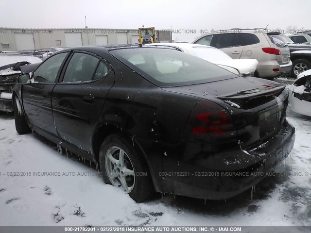 2G2WP552961131460 - 2006 PONTIAC GRAND PRIX BLACK photo 3