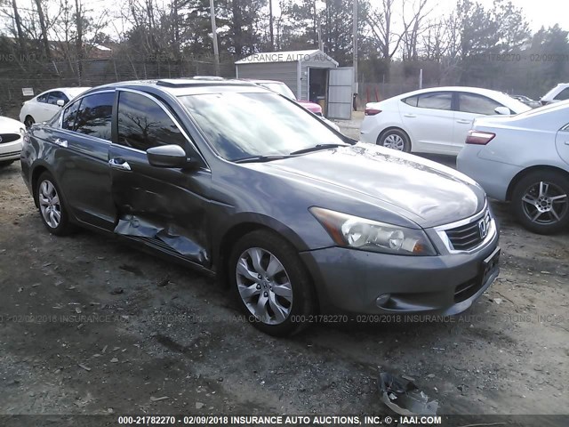 1HGCP368X9A037993 - 2009 HONDA ACCORD EXL GRAY photo 1