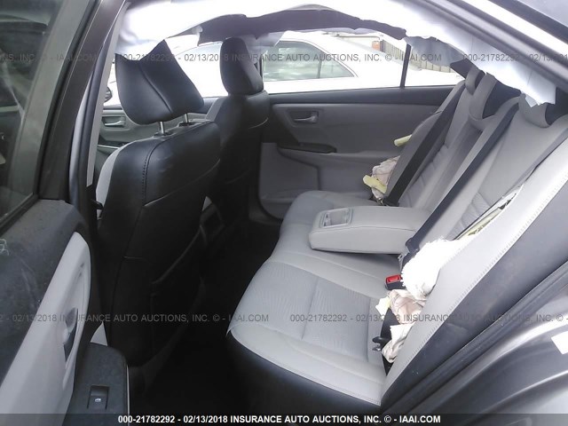4T1BF1FK6GU596235 - 2016 TOYOTA CAMRY LE/XLE/SE/XSE GRAY photo 8