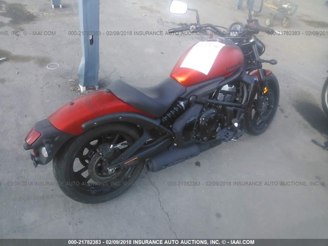 JKAENEA15GDA07554 - 2016 KAWASAKI EN650 A 橙色 照片 4