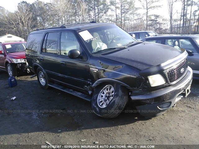 1FMRU1667YLC26278 - 2000 FORD EXPEDITION XLT BLACK photo 1