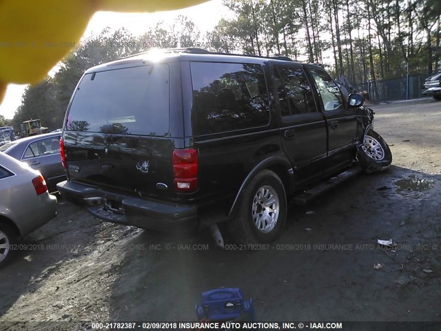 1FMRU1667YLC26278 - 2000 FORD EXPEDITION XLT შავი ფოტო 4