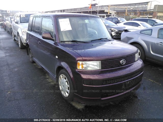 JTLKT334X64039457 - 2006 TOYOTA SCION XB ბურგუნდია ფოტო 1