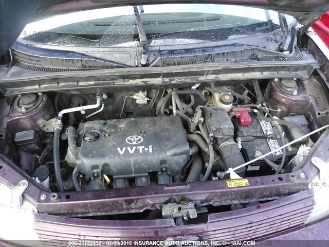 JTLKT334X64039457 - 2006 TOYOTA SCION XB ბურგუნდია ფოტო 10