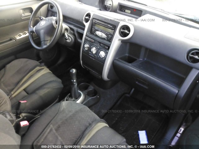 JTLKT334X64039457 - 2006 TOYOTA SCION XB ბურგუნდია ფოტო 5